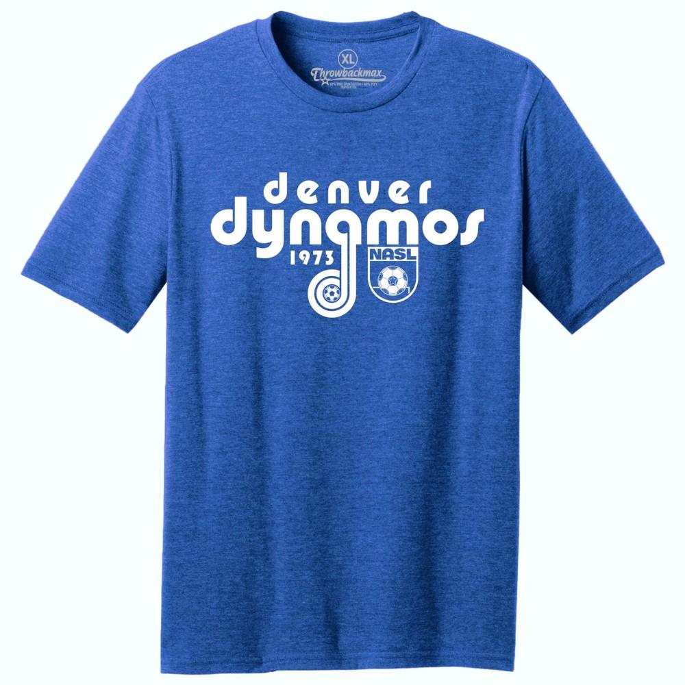 Denver Dynamos 1973 Logo NASL Soccer TRI-BLEND Royal Heather Tee Shirt Unisex T-Shirt S
Denver Dynamos 1973 Logo NASL Soccer TRI-BLEND Royal Heather Tee Shirt Unisex T-Shirt S