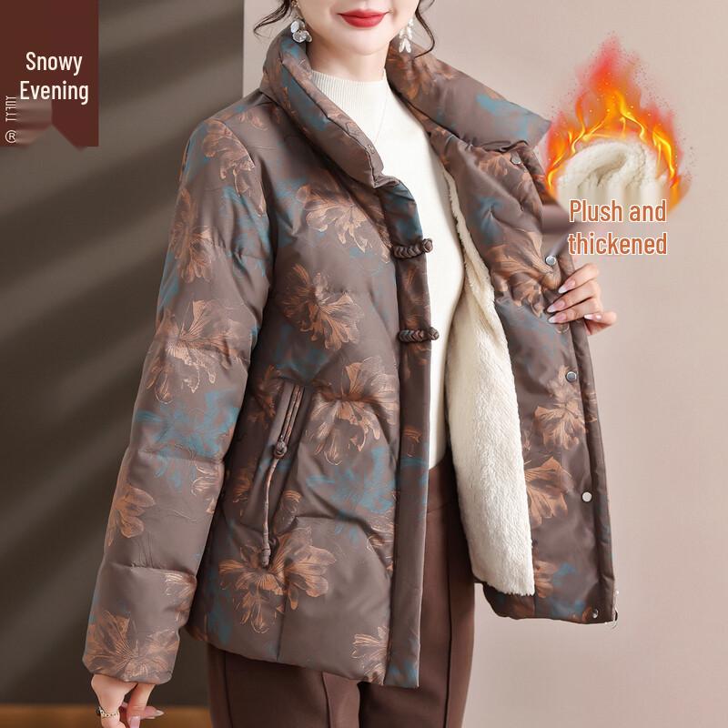 XUEXI Женская плюшевая теплая зимняя хлопковая куртка 2XL
XUEXI Женская плюшевая теплая зимняя хлопковая куртка 2XL