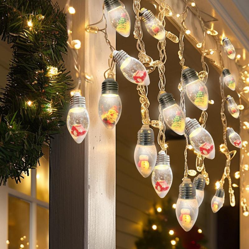 LED Christmas light string holiday decoration light Vintage snowman atmosphere light room garden pendant light wishing bottle
LED Christmas light string holiday decoration light Vintage snowman atmosphere light room garden pendant light wishing bottle