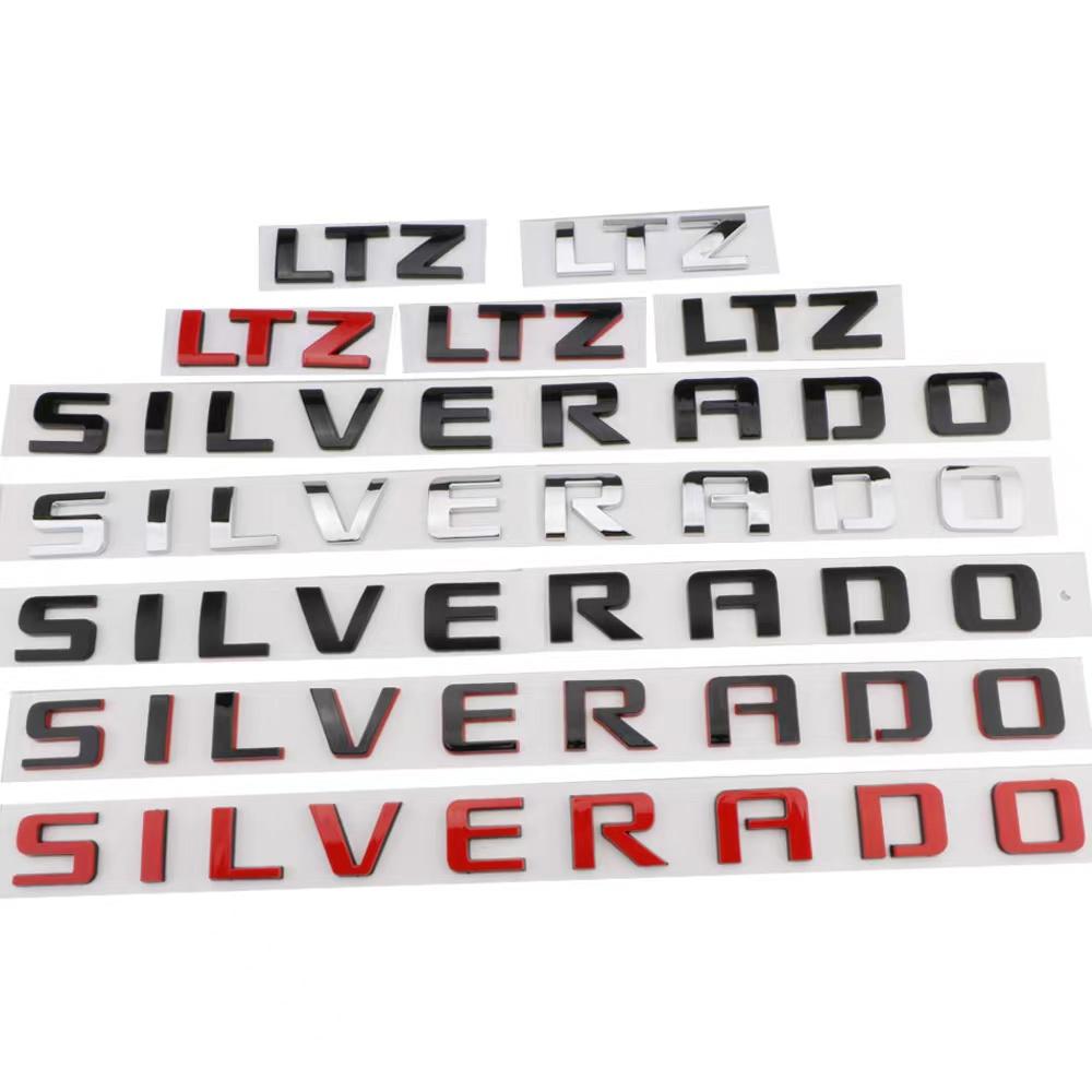ABS Letters Emblem SILVERADO LTZ Applicable to SILVERADO Car Styling Fender Truck Badge Nameplate Logo Sticker 1pcs LTZ червоний/чорний
ABS Letters Emblem SILVERADO LTZ Applicable to SILVERADO Car Styling Fender Truck Badge Nameplate Logo Sticker 1pcs LTZ червоний/чорний