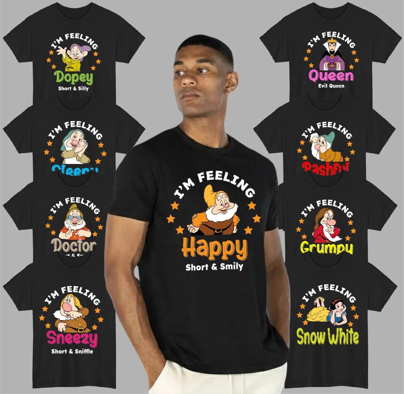 I’m Feeling Seven Dwarfs Snow White T-T-Shirt World Book day Disney Fans Gift Top M
I’m Feeling Seven Dwarfs Snow White T-T-Shirt World Book day Disney Fans Gift Top M
