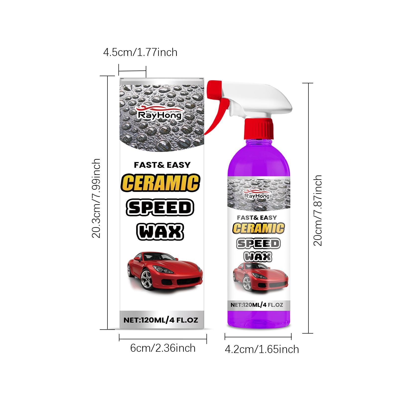 Rayhong 120ml Car Coating Spray - Three Effect Car Paint Care Waterproof Antifouling Brightening Refurbishment Liquid
Rayhong 120ml Car Coating Spray - Three Effect Car Paint Care Waterproof Antifouling Brightening Refurbishment Liquid
