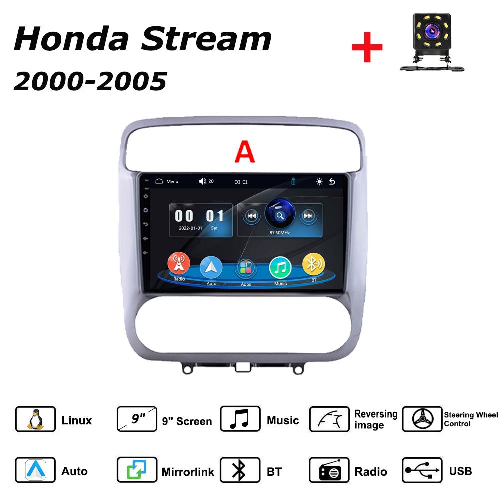 Car Radio Multimedia MP5 Player Head Unit Stereo BT For Honda Stream 2000-2005 A срібний
Car Radio Multimedia MP5 Player Head Unit Stereo BT For Honda Stream 2000-2005 A срібний