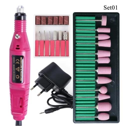Профессиональная электрическая дрель для ногтей, набор фрез для маникюра, пилочки для ногтей, сверла, инструменты для снятия гель-лака EU
Профессиональная электрическая дрель для ногтей, набор фрез для маникюра, пилочки для ногтей, сверла, инструменты для снятия гель-лака EU