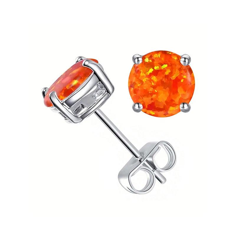 6mm resin opal stud earrings 4-claw copper plated real gold does not fade, fashionable earrings are popular in Europe and the United States Copper
6mm resin opal stud earrings 4-claw copper plated real gold does not fade, fashionable earrings are popular in Europe and the United States Copper