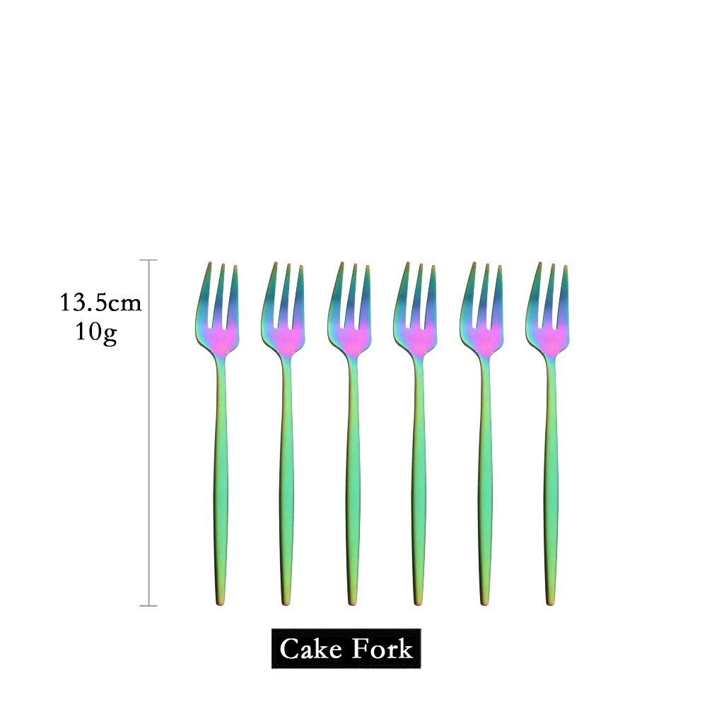 Набір міні-вилок для фруктового торта з нержавіючої сталі з 6 предметів. Набір вилок для чаю та фруктів. Десертна виделка. Біле золото. Маленька виделка для салату. Столовий посуд різнокольоровий
Набір міні-вилок для фруктового торта з нержавіючої сталі з 6 предметів. Набір вилок для чаю та фруктів. Десертна виделка. Біле золото. Маленька виделка для салату. Столовий посуд різнокольоровий