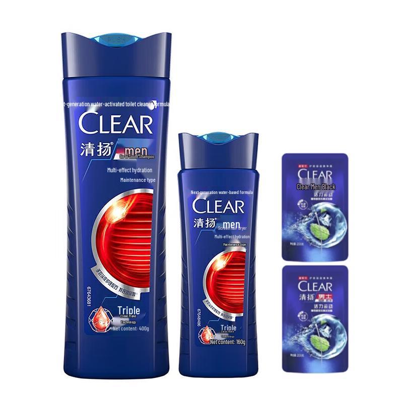 Clear Men Anti-Dandruff Hydrating Shampoo Set
Clear Men Anti-Dandruff Hydrating Shampoo Set