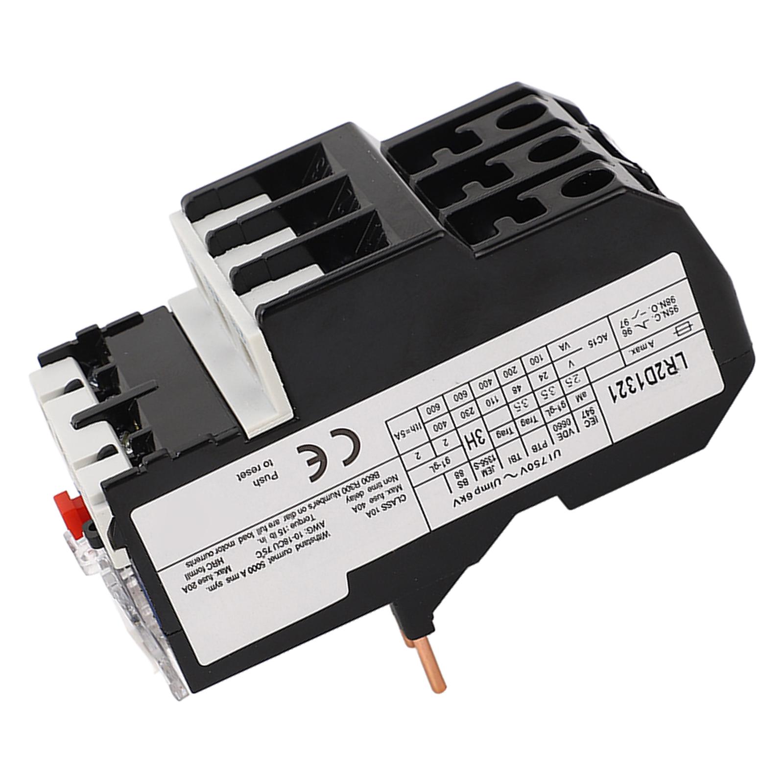 400V 600V 12‑18A Thermal Overload Relay Phase Failure Protection Thermal Protector for Circuit Safety Protection
400V 600V 12‑18A Thermal Overload Relay Phase Failure Protection Thermal Protector for Circuit Safety Protection