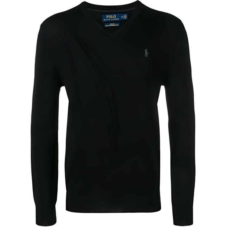 Polo Ralph Lauren FW21 Micro Logo Embroidered Solid Color V-Neck Pullover Long Sleeve Sweater Men sweater Black 710714347-001 L
Polo Ralph Lauren FW21 Micro Logo Embroidered Solid Color V-Neck Pullover Long Sleeve Sweater Men sweater Black 710714347-001 L