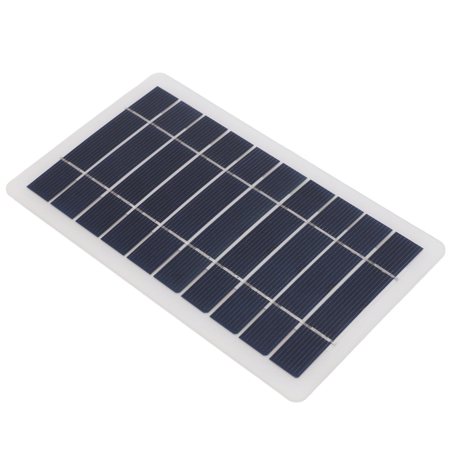5W Solar Panel Charger Professional Monocrystalline Silicon High Efficiency USB Solar Panel for Laptop Radio Mobile Phone
5W Solar Panel Charger Professional Monocrystalline Silicon High Efficiency USB Solar Panel for Laptop Radio Mobile Phone