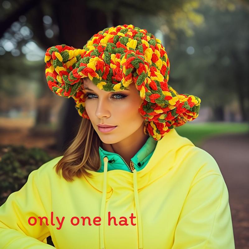 Knit Cloud Pattern Beanie Hat For Women Winter Warmth With Flared Edging жовтий
Knit Cloud Pattern Beanie Hat For Women Winter Warmth With Flared Edging жовтий