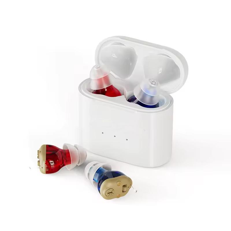 Магнитные перезаряжаемые наушники-вкладыши с невидимым шумоподавлением, усилитель звука для прослушивания, гарнитура Audiphone для пожилых людей Red Blue
Магнитные перезаряжаемые наушники-вкладыши с невидимым шумоподавлением, усилитель звука для прослушивания, гарнитура Audiphone для пожилых людей Red Blue