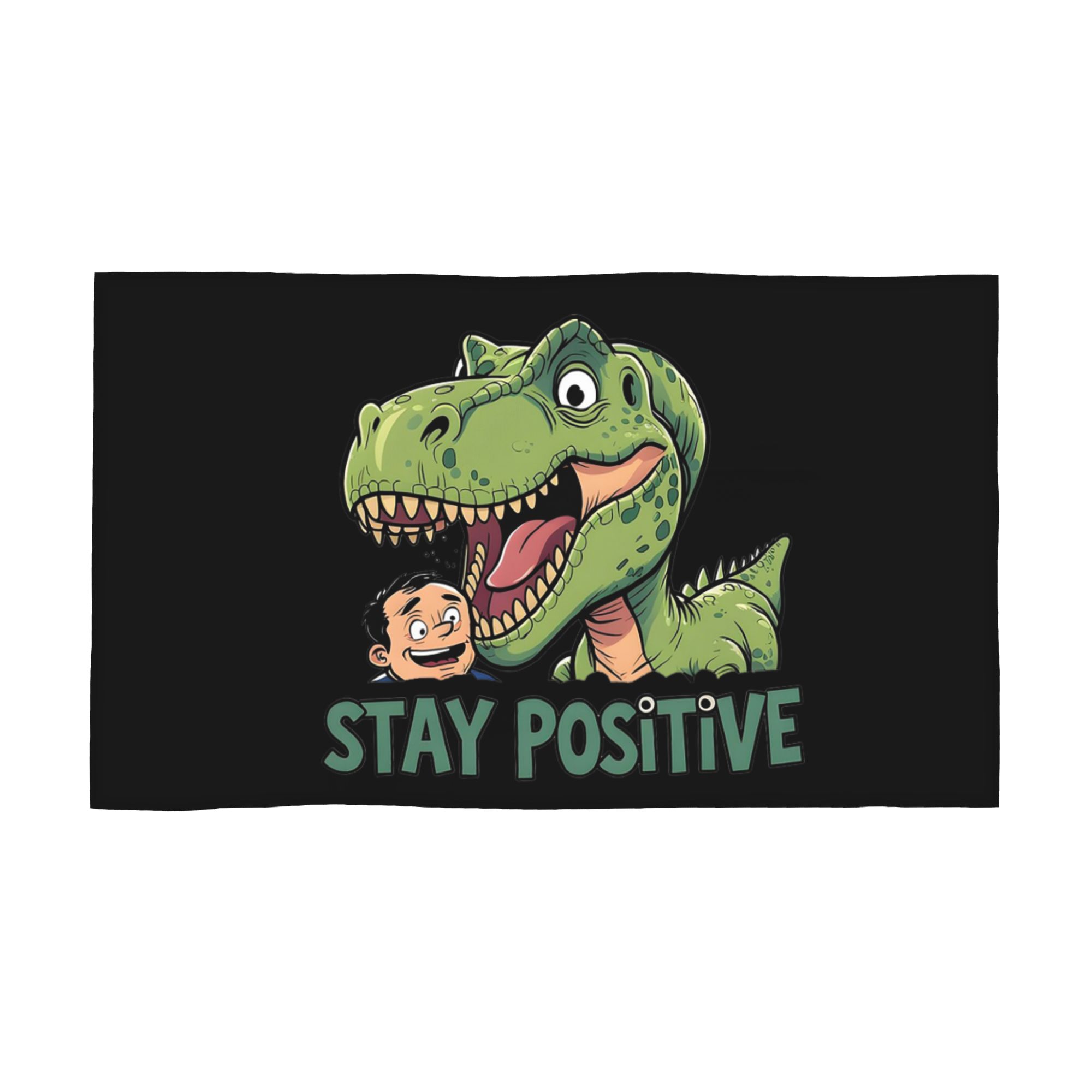 Stay Positive Funny T-Rex Dinosaur Sticker Soft Face Towel Quick Dry Pool Bath Cotton Towels Absorbent W30*H60(CM)
Stay Positive Funny T-Rex Dinosaur Sticker Soft Face Towel Quick Dry Pool Bath Cotton Towels Absorbent W30*H60(CM)