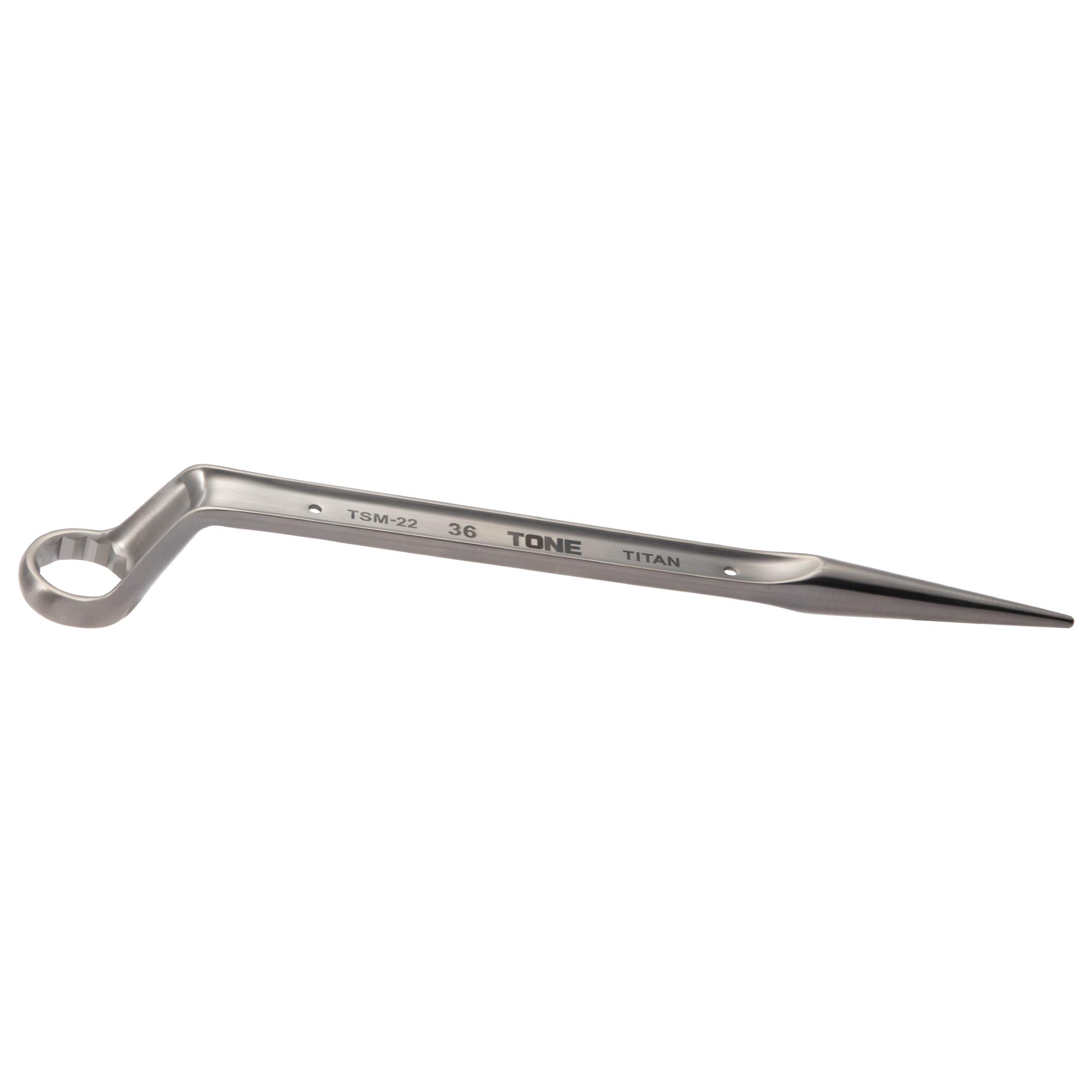 TONE Box Wrench with Titanium Socket Torcia Width across flats 36mm (for Bolt) TSM-22 серебряный
TONE Box Wrench with Titanium Socket Torcia Width across flats 36mm (for Bolt) TSM-22 серебряный