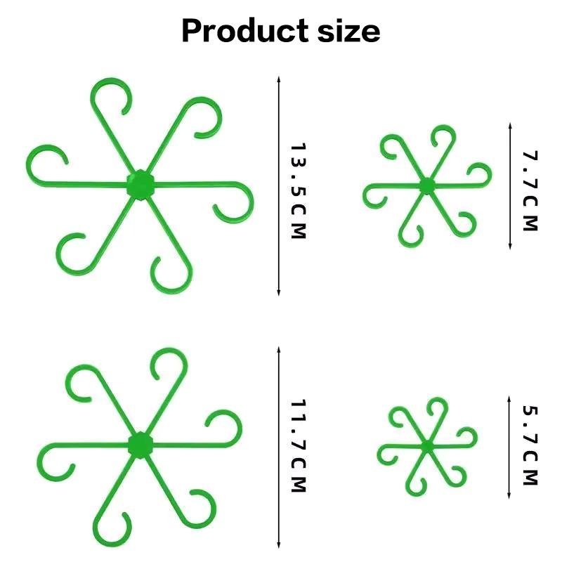 40PCS Plant Stem Support Clips, Flower Stem Gathering Frame, Support Fixer - Anti-Toppling, Hydroponic Branch Fixing Pot Rack
40PCS Plant Stem Support Clips, Flower Stem Gathering Frame, Support Fixer - Anti-Toppling, Hydroponic Branch Fixing Pot Rack