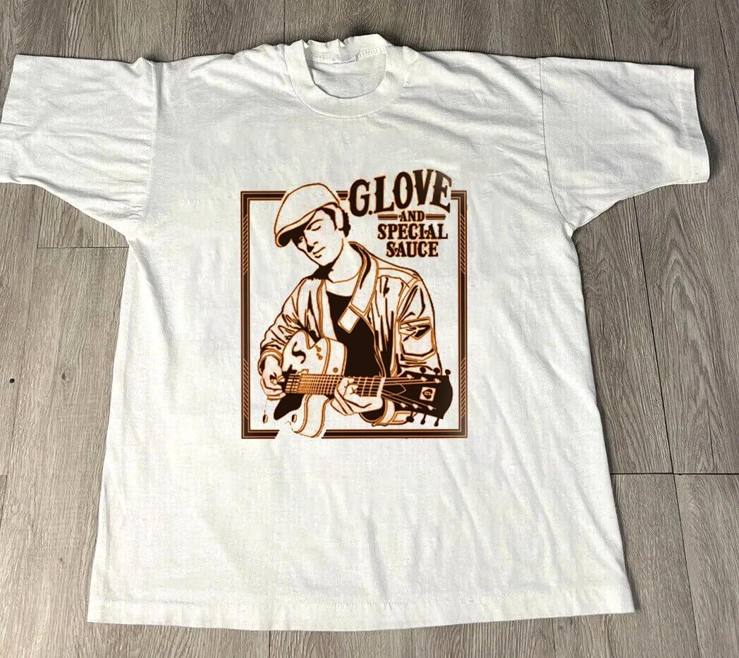 G. Love & Special Sauce T Shirt WHITE SIZE S-5XL 5XL різнокольоровий
G. Love & Special Sauce T Shirt WHITE SIZE S-5XL 5XL різнокольоровий