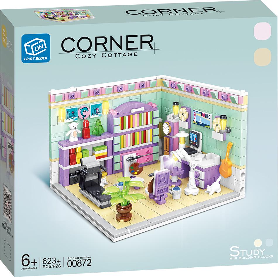 Zhegao MINI 3.6 Cabin: Children s Building Blocks for Bathroom and Kitchen Assembly - Model 00870
Zhegao MINI 3.6 Cabin: Children s Building Blocks for Bathroom and Kitchen Assembly - Model 00870