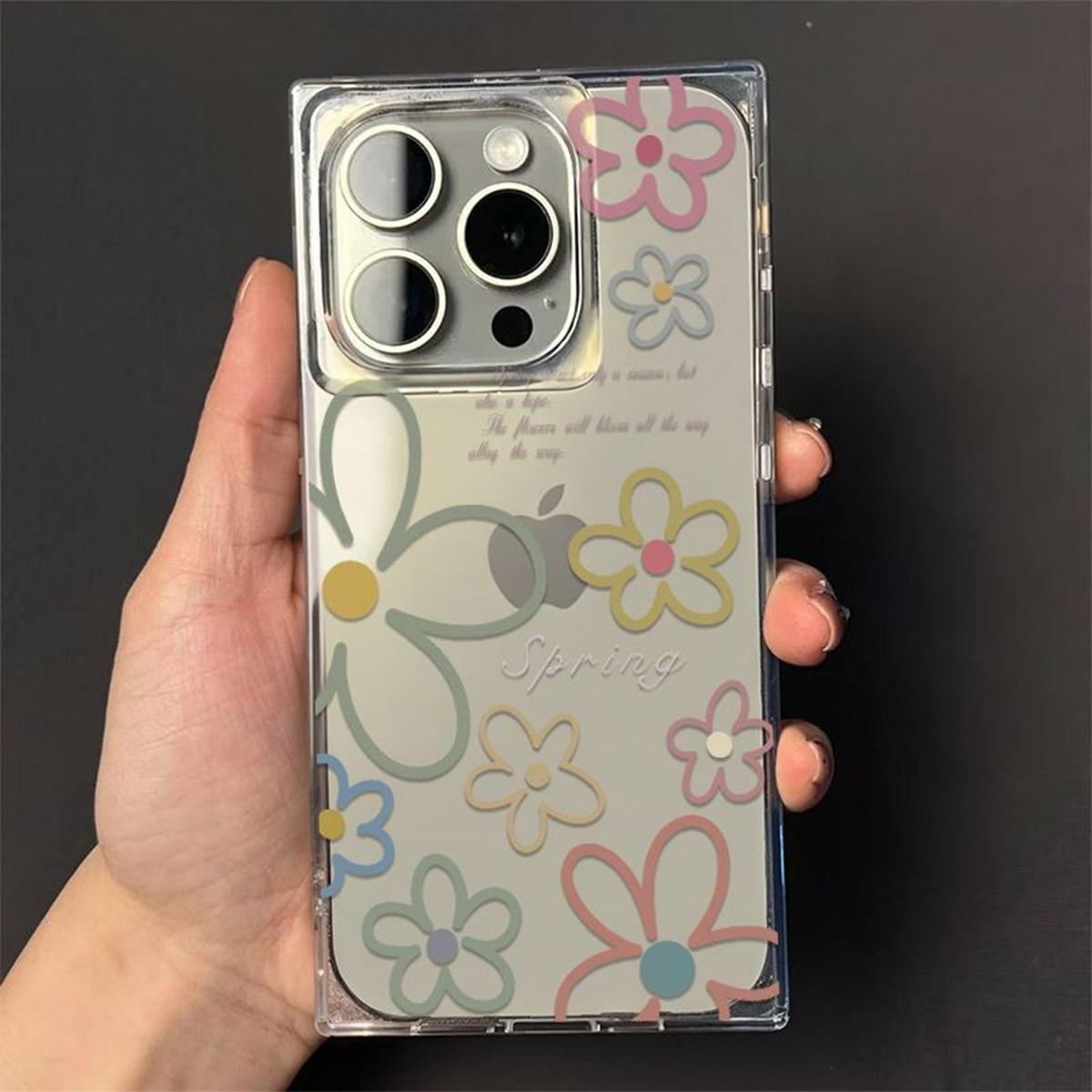 Ice Crystal Transparent Square Wavy Four-corner Anti-fall Mobile Phone Case Square Simple Ins for Apple 14pro Transparent Mobile Phone Case For iPhone 17PROMAX
Ice Crystal Transparent Square Wavy Four-corner Anti-fall Mobile Phone Case Square Simple Ins for Apple 14pro Transparent Mobile Phone Case For iPhone 17PROMAX