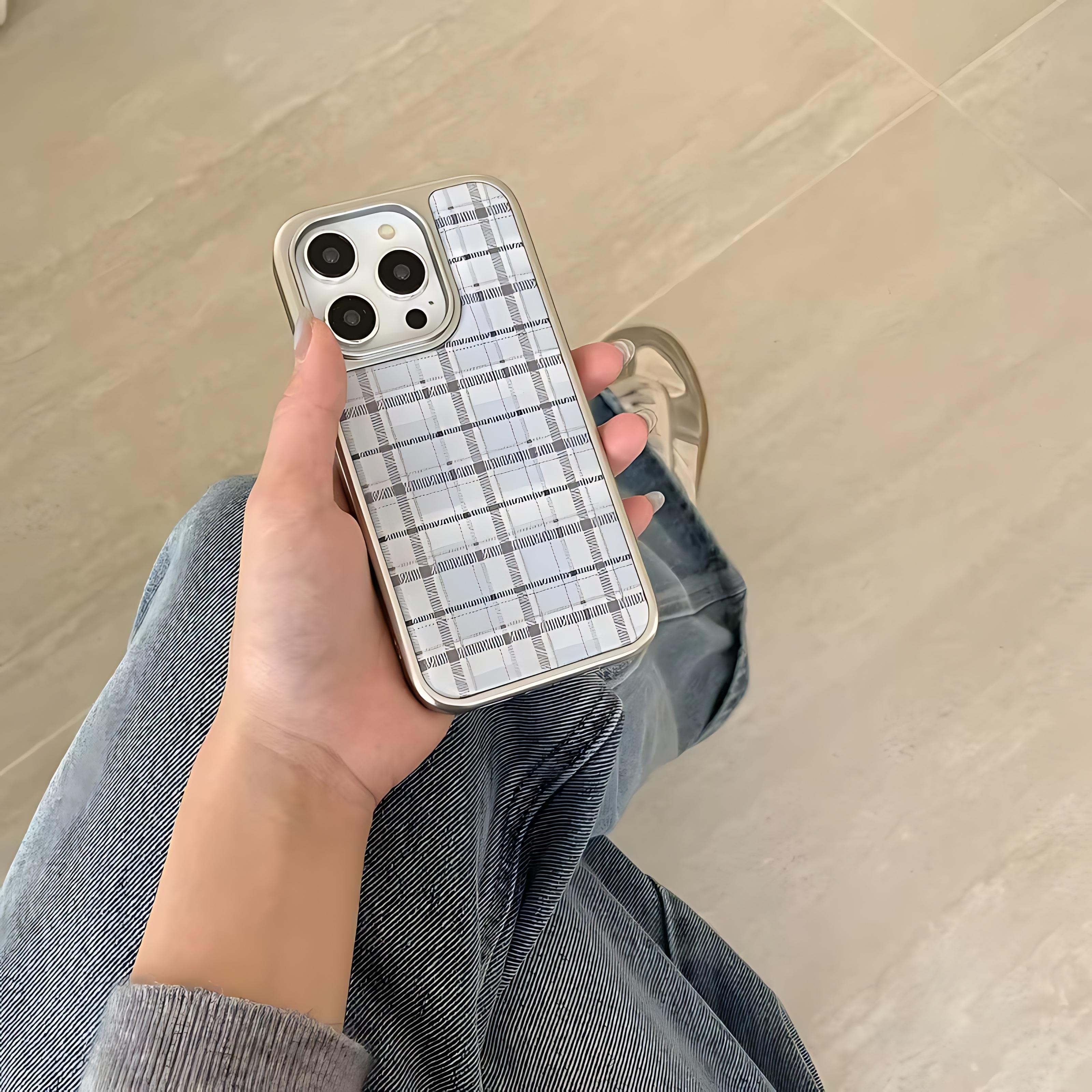 Корейский Ins Эпоксидный Чехол для Телефона Синий Клетчатый Узор для iPhone 17 16e 16 15 14 13 12 11 Air Pro Max X XR 8 7 Plus Роскошный Прозрачный Чехол iPhone 11
Корейский Ins Эпоксидный Чехол для Телефона Синий Клетчатый Узор для iPhone 17 16e 16 15 14 13 12 11 Air Pro Max X XR 8 7 Plus Роскошный Прозрачный Чехол iPhone 11