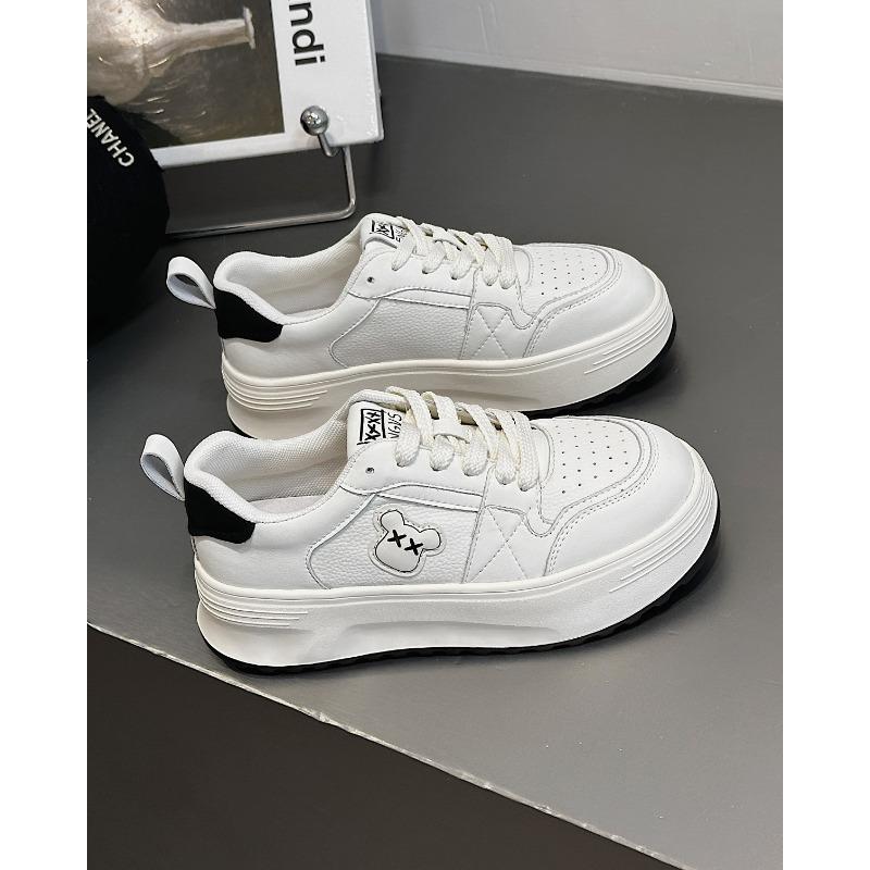 Leather platform white shoes women s new autumn versatile height increase fashion niche round head casual board shoes 40 чорний
Leather platform white shoes women s new autumn versatile height increase fashion niche round head casual board shoes 40 чорний