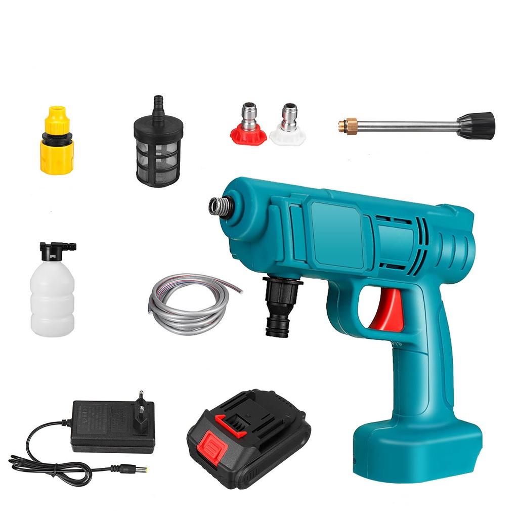 Garden House Cleaning Machine Blue Car Washing Pressure Cleaner Portable Cordless High Pressure Car Washer Spray Water Guns 1*Battery
Garden House Cleaning Machine Blue Car Washing Pressure Cleaner Portable Cordless High Pressure Car Washer Spray Water Guns 1*Battery