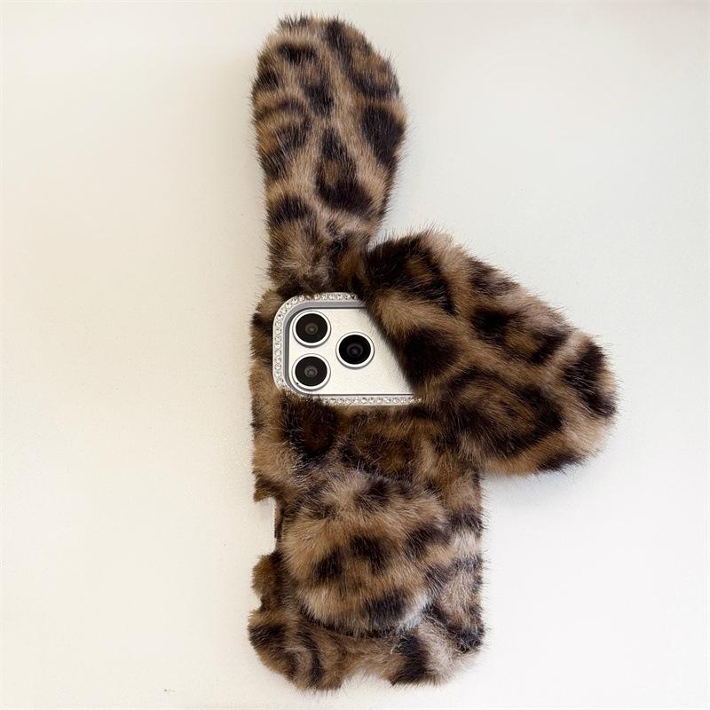 Leopard Print Rabbit Ear Plush iPhone 14/13 Pro Max Case Cover Pro Max 17
Leopard Print Rabbit Ear Plush iPhone 14/13 Pro Max Case Cover Pro Max 17