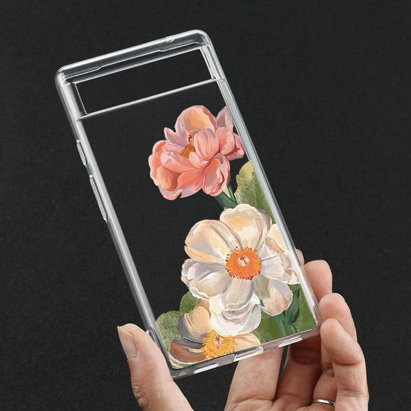 Watercolor Nice Flowers Soft Clear Case for Google Pixel 8A 7A 7 8 9 Pro XL 6A 5G Pixel7a Pixel7 Pixel8a Pixel6A TPU Phone Bag Pixel 9Pro
Watercolor Nice Flowers Soft Clear Case for Google Pixel 8A 7A 7 8 9 Pro XL 6A 5G Pixel7a Pixel7 Pixel8a Pixel6A TPU Phone Bag Pixel 9Pro