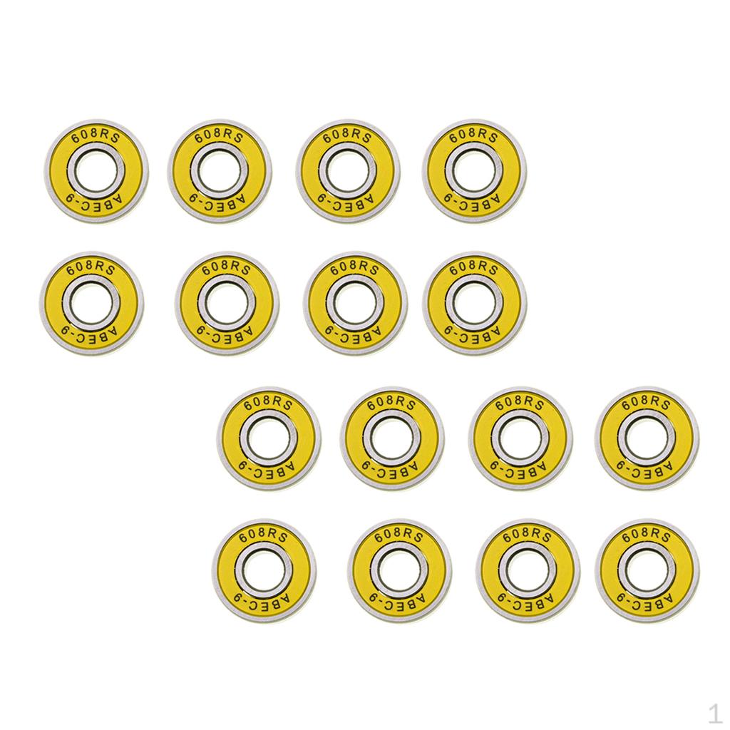 16 штук Подшипники ABEC-9 для скейтборда Роликовые подшипники для лонгборда хоккея
16 штук Подшипники ABEC-9 для скейтборда Роликовые подшипники для лонгборда хоккея