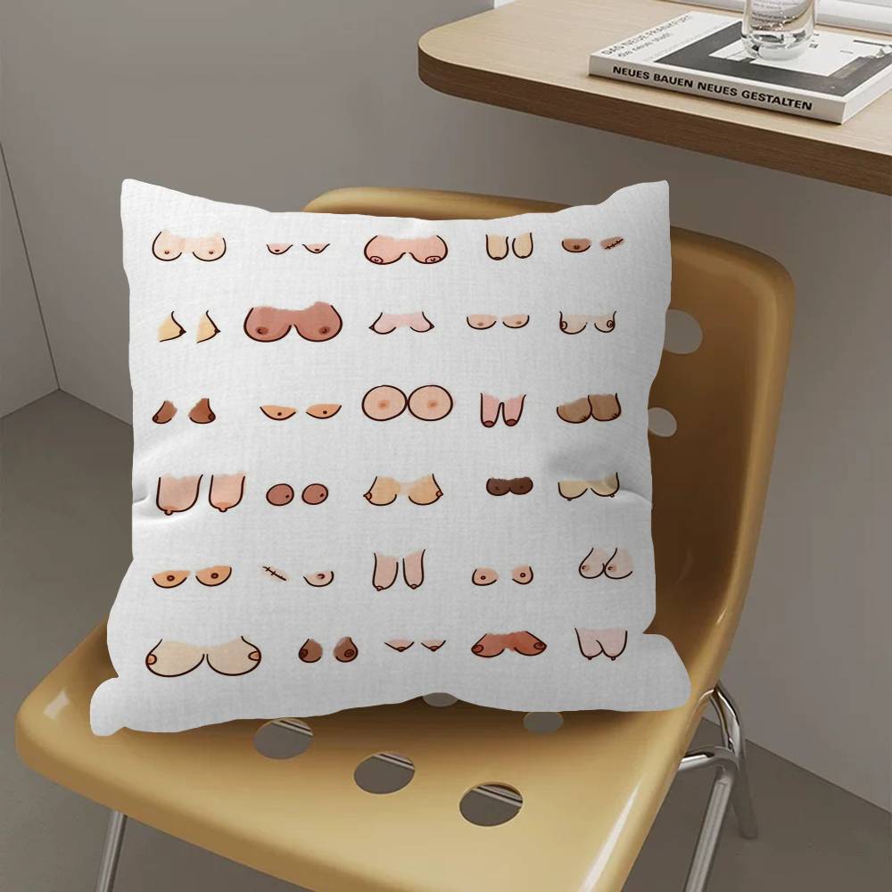 Boobs Line Art Pillow Cover Design Cushion Cover Decor Holiday Decorati 30cmx30cm
Boobs Line Art Pillow Cover Design Cushion Cover Decor Holiday Decorati 30cmx30cm