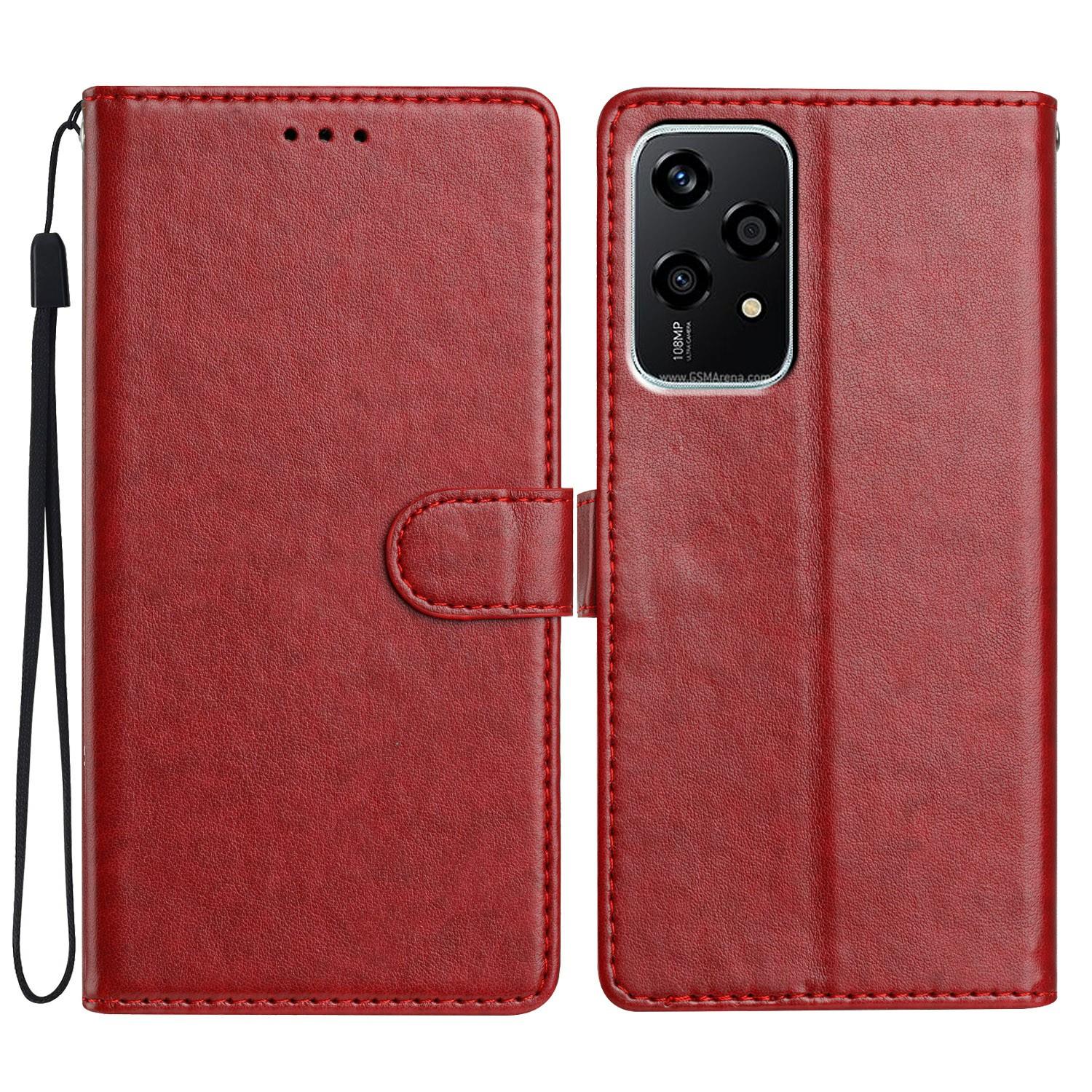 For Honor 200 Lite Leather Phone Case Wallet Stand Cover with Handy Strap Red
For Honor 200 Lite Leather Phone Case Wallet Stand Cover with Handy Strap Red