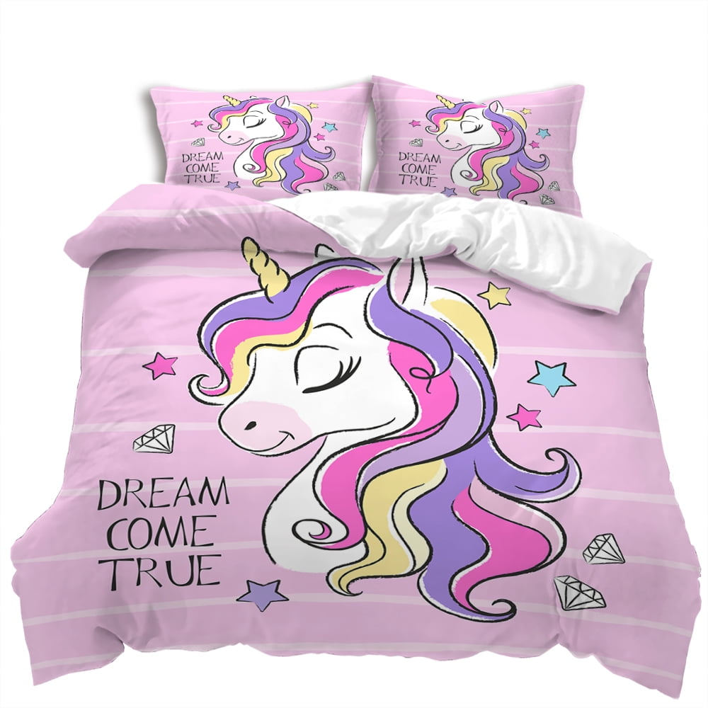 Digital Printed Soft Duvet Cover Unicorn Design Quen Sized Dimensions Beding Soft Duvet Cover,Girl s Comfortable Quilt Cover,Not Fading Soft plus 135*200cm Eu-Single
Digital Printed Soft Duvet Cover Unicorn Design Quen Sized Dimensions Beding Soft Duvet Cover,Girl s Comfortable Quilt Cover,Not Fading Soft plus 135*200cm Eu-Single