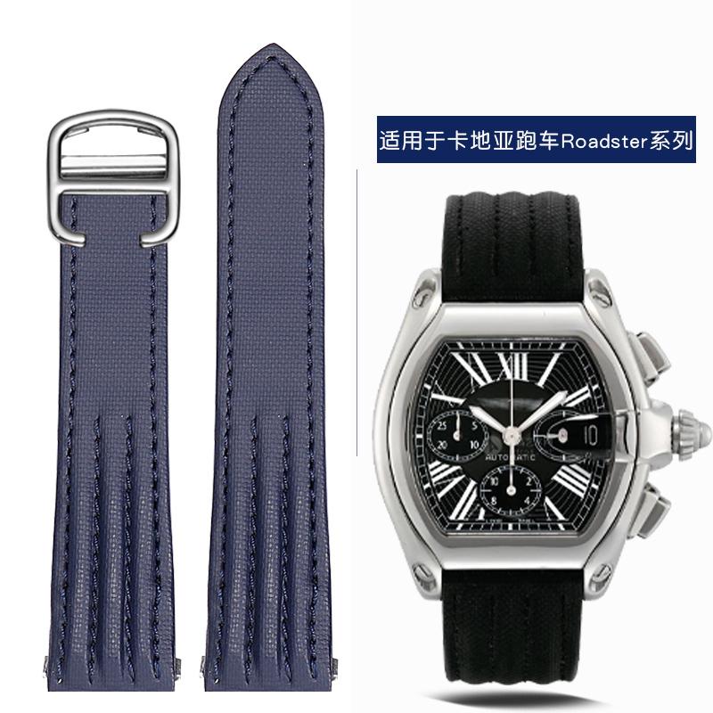 19mm 20mm For Cartier Roadster W6206018 W6206017 Nylon Watchband Men Canvas Quick Metal adapter Cowhide Watch Strap accessories 20mm
19mm 20mm For Cartier Roadster W6206018 W6206017 Nylon Watchband Men Canvas Quick Metal adapter Cowhide Watch Strap accessories 20mm