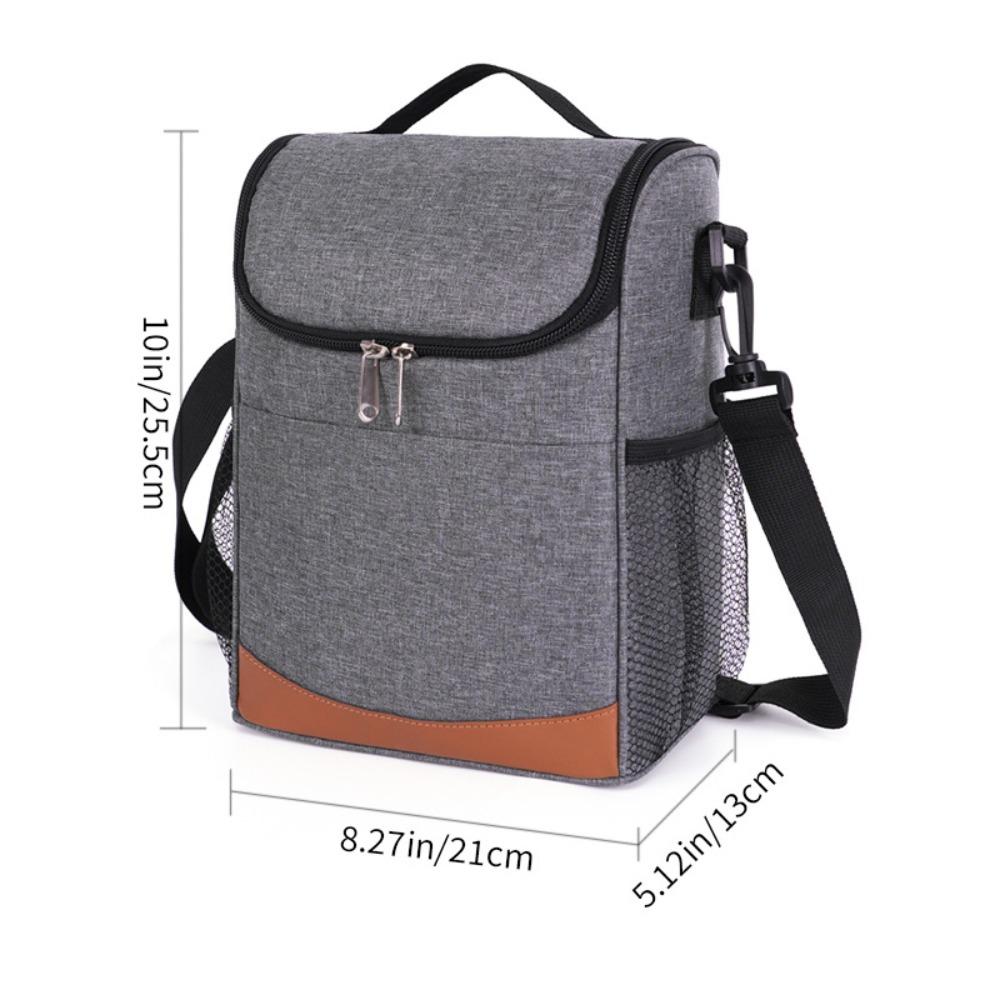 Insulated Lunch Bag Large Capacity with Shoulder Strap Food Thermal Bag Waterproof Reusable Lunch Box For Office Work Picnic серый
Insulated Lunch Bag Large Capacity with Shoulder Strap Food Thermal Bag Waterproof Reusable Lunch Box For Office Work Picnic серый
