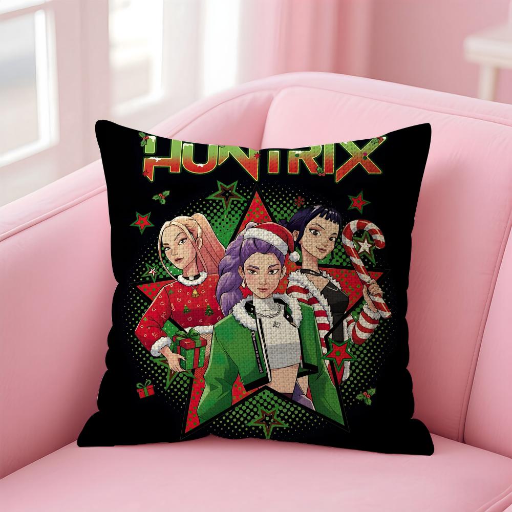 Kpop D-Demon H-Hunters Cushion Cover Natural Linen Pillow Case Double-Sided Print Decorative Sofa Pillowcase Home Decor Gift 60x60cm
Kpop D-Demon H-Hunters Cushion Cover Natural Linen Pillow Case Double-Sided Print Decorative Sofa Pillowcase Home Decor Gift 60x60cm