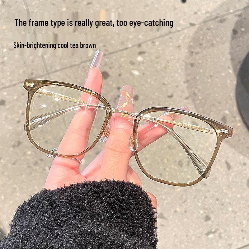 Danyang Fashion Tea-Colored Women s Large Face Myopia Pure Titanium Eyeglass Frame F15838L
Danyang Fashion Tea-Colored Women s Large Face Myopia Pure Titanium Eyeglass Frame F15838L