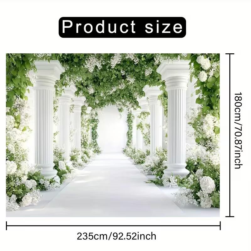 2D Elegant Roman Column Backdrop for Wedding Anniversary and Baptism Decor 47.2x31.5inch/120*80cm
2D Elegant Roman Column Backdrop for Wedding Anniversary and Baptism Decor 47.2x31.5inch/120*80cm