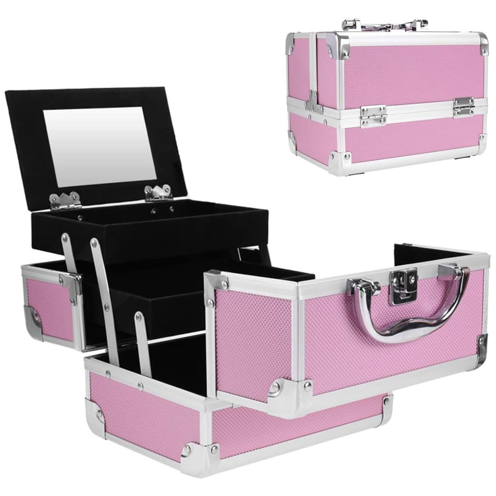 diceevil Makeup Cosmetic Storage Cosmetic Storage Nail Nail Cosmetic with Lockable Storage Cosmetic Day Powder Box, Box, Professional, Box, 2-Tier рожевий
diceevil Makeup Cosmetic Storage Cosmetic Storage Nail Nail Cosmetic with Lockable Storage Cosmetic Day Powder Box, Box, Professional, Box, 2-Tier рожевий