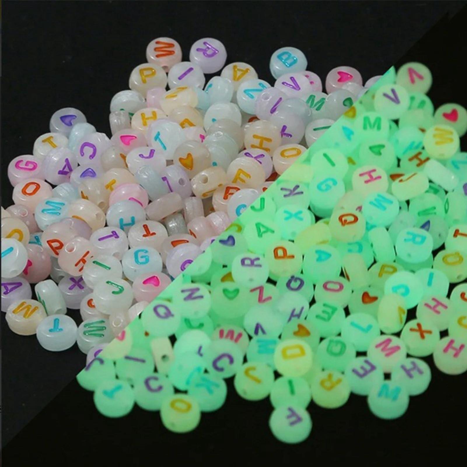 600 Pcs Alphabet Beads Colorful Acrylic Luminous Letter Beads for DIY Hand Made Jewelry Bracelet
600 Pcs Alphabet Beads Colorful Acrylic Luminous Letter Beads for DIY Hand Made Jewelry Bracelet