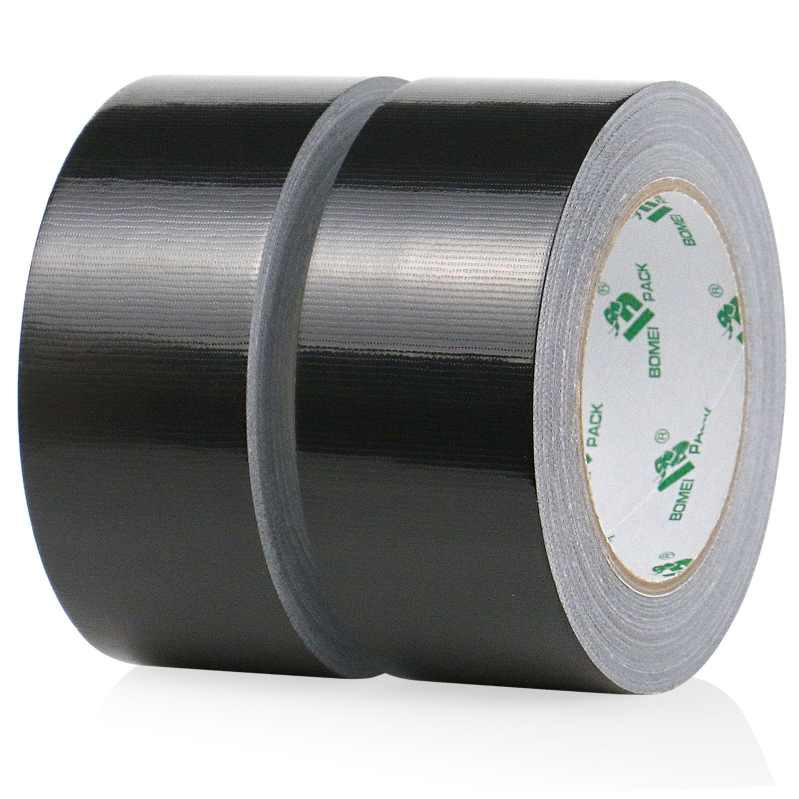 BOMEI PACK Black Duct Tape 50mm x 25m 2 Rolls Strong Sealing Tape Waterproof PE Film Gauze Hot Melt Adhesive + +
BOMEI PACK Black Duct Tape 50mm x 25m 2 Rolls Strong Sealing Tape Waterproof PE Film Gauze Hot Melt Adhesive + +