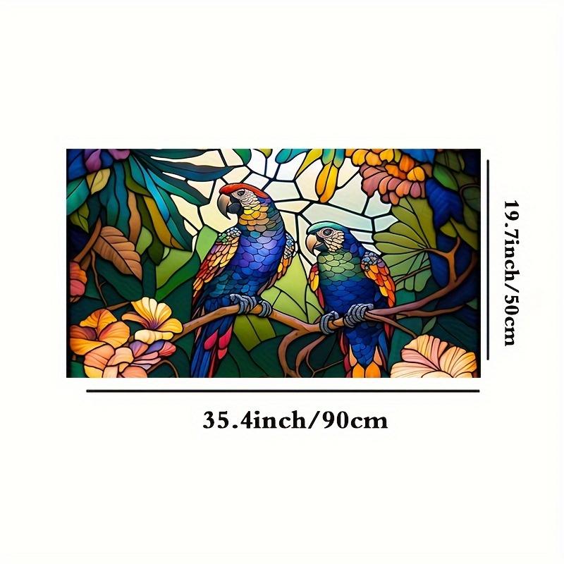 Vibrant Parrot Underwater World Glass Window Electrostatic Stickers Non-Adhesive Privacy Film Wterproof Window Home Decoration
Vibrant Parrot Underwater World Glass Window Electrostatic Stickers Non-Adhesive Privacy Film Wterproof Window Home Decoration