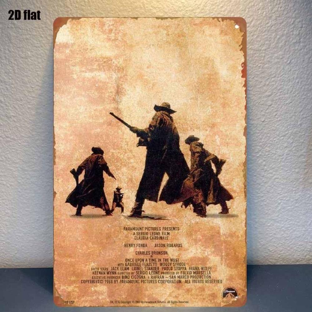 Wild West Cowboy Retro Metal Tin Sign Wall Art Decor 20x30cm
Wild West Cowboy Retro Metal Tin Sign Wall Art Decor 20x30cm
