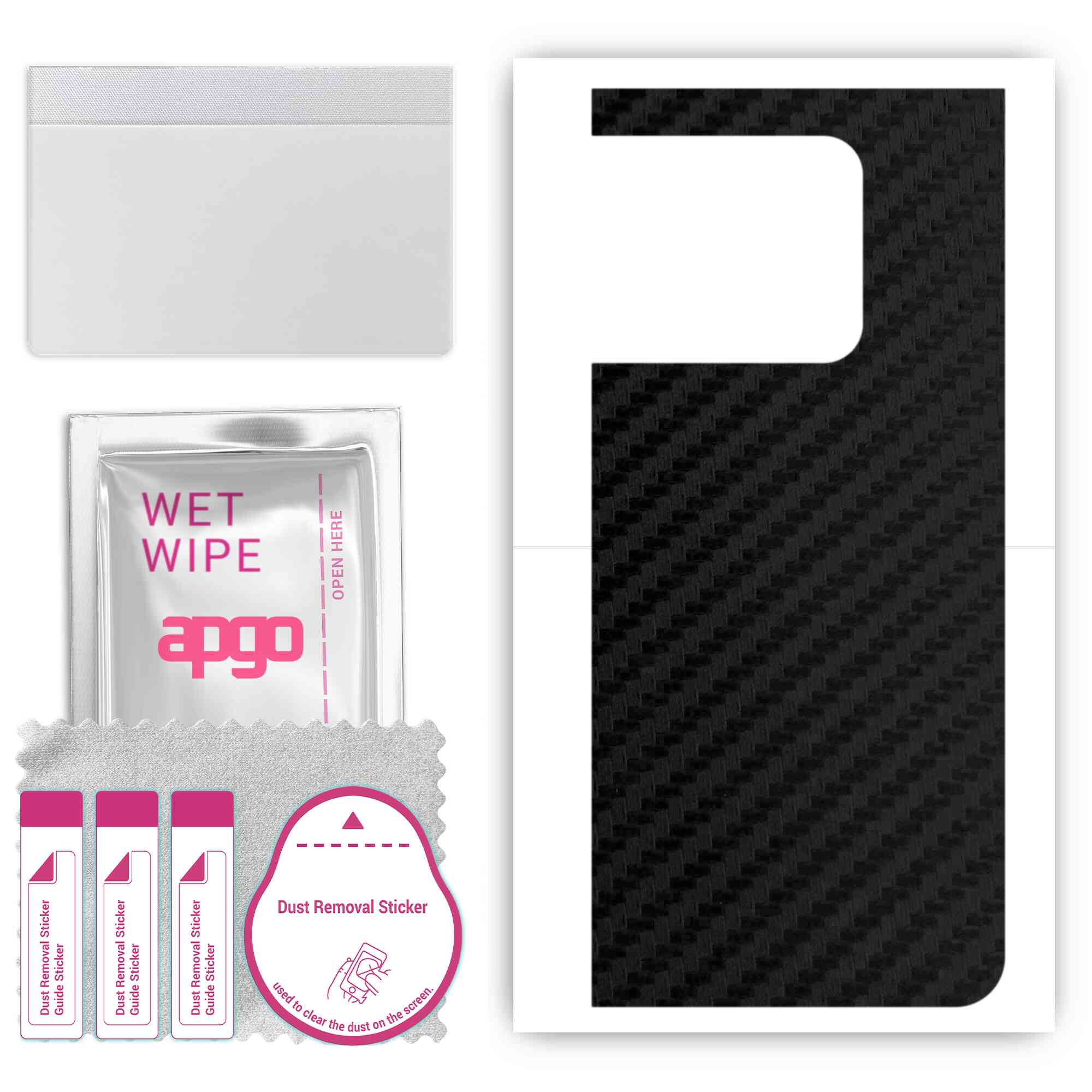 Apgo Protective Skin Sticker для задньої панелі, сумісної з OnePlus 10T, Wrap Film, Foil, Vinyl - Pattern Carbon Black
Apgo Protective Skin Sticker для задньої панелі, сумісної з OnePlus 10T, Wrap Film, Foil, Vinyl - Pattern Carbon Black