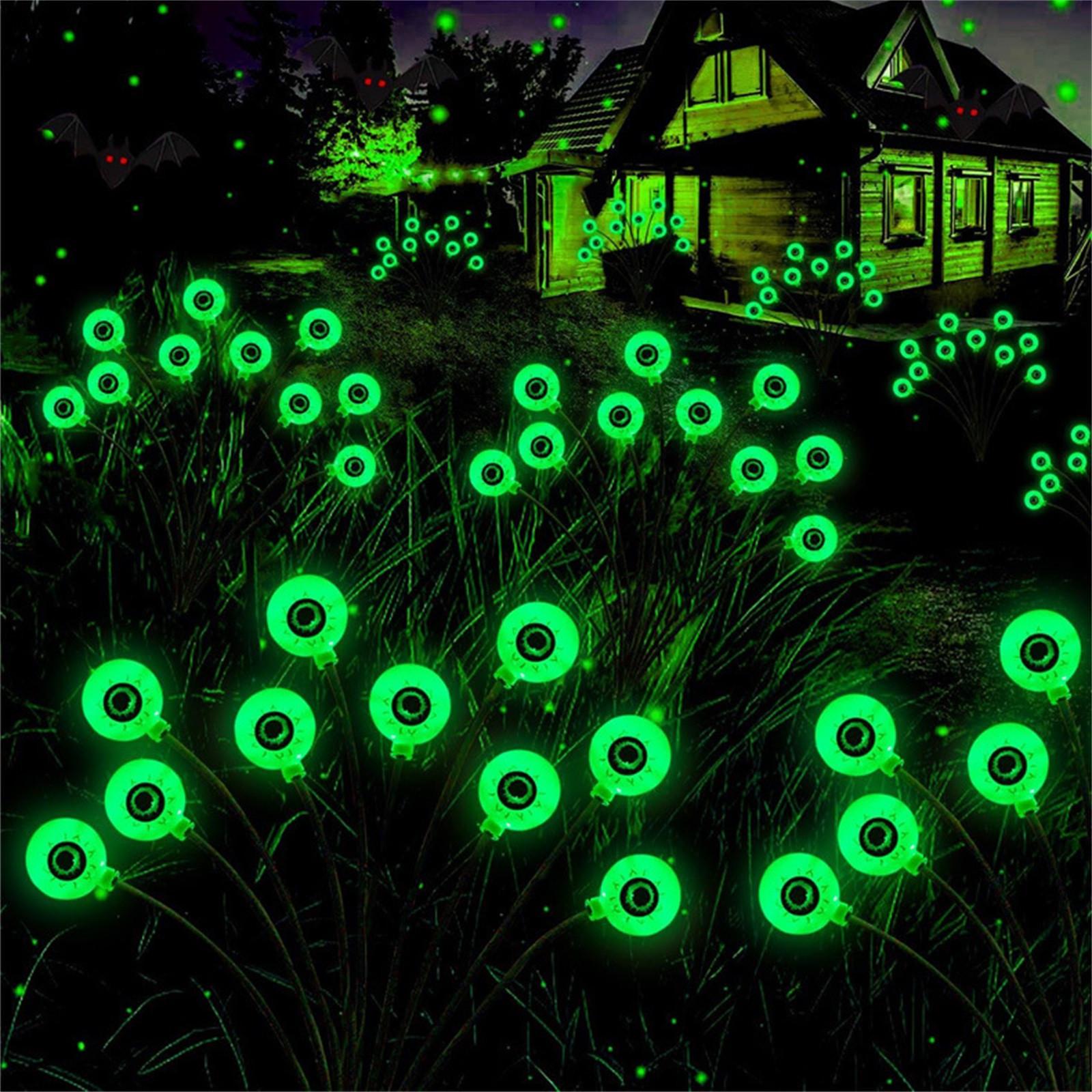 Украшения на Хэллоуин, уличные солнечные страшные огни в виде глазного яблока, зеленые качающиеся огни в виде глазного яблока, водонепроницаемые солнечные огни для дорожек на Хэллоуин зелёный
Украшения на Хэллоуин, уличные солнечные страшные огни в виде глазного яблока, зеленые качающиеся огни в виде глазного яблока, водонепроницаемые солнечные огни для дорожек на Хэллоуин зелёный
