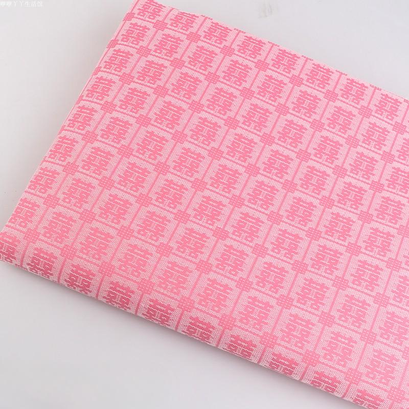 Chinese Style Happy Word Jacquard Fabric Engagement Bouquet Wedding Round Packaging Handmade DIY Luggage Bag Tablecloth Fabric 100x150cm
Chinese Style Happy Word Jacquard Fabric Engagement Bouquet Wedding Round Packaging Handmade DIY Luggage Bag Tablecloth Fabric 100x150cm