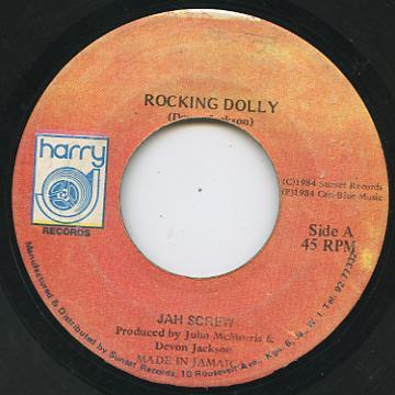 7inch Record JAH SCREW Rocking Dolly NONE Harry J Records 1984 Jamaica Reggae Ska Dub Used
7inch Record JAH SCREW Rocking Dolly NONE Harry J Records 1984 Jamaica Reggae Ska Dub Used