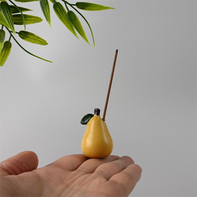 Niche Pear Peach 3D Ceramic Incense Holder for Home Décor
Niche Pear Peach 3D Ceramic Incense Holder for Home Décor
