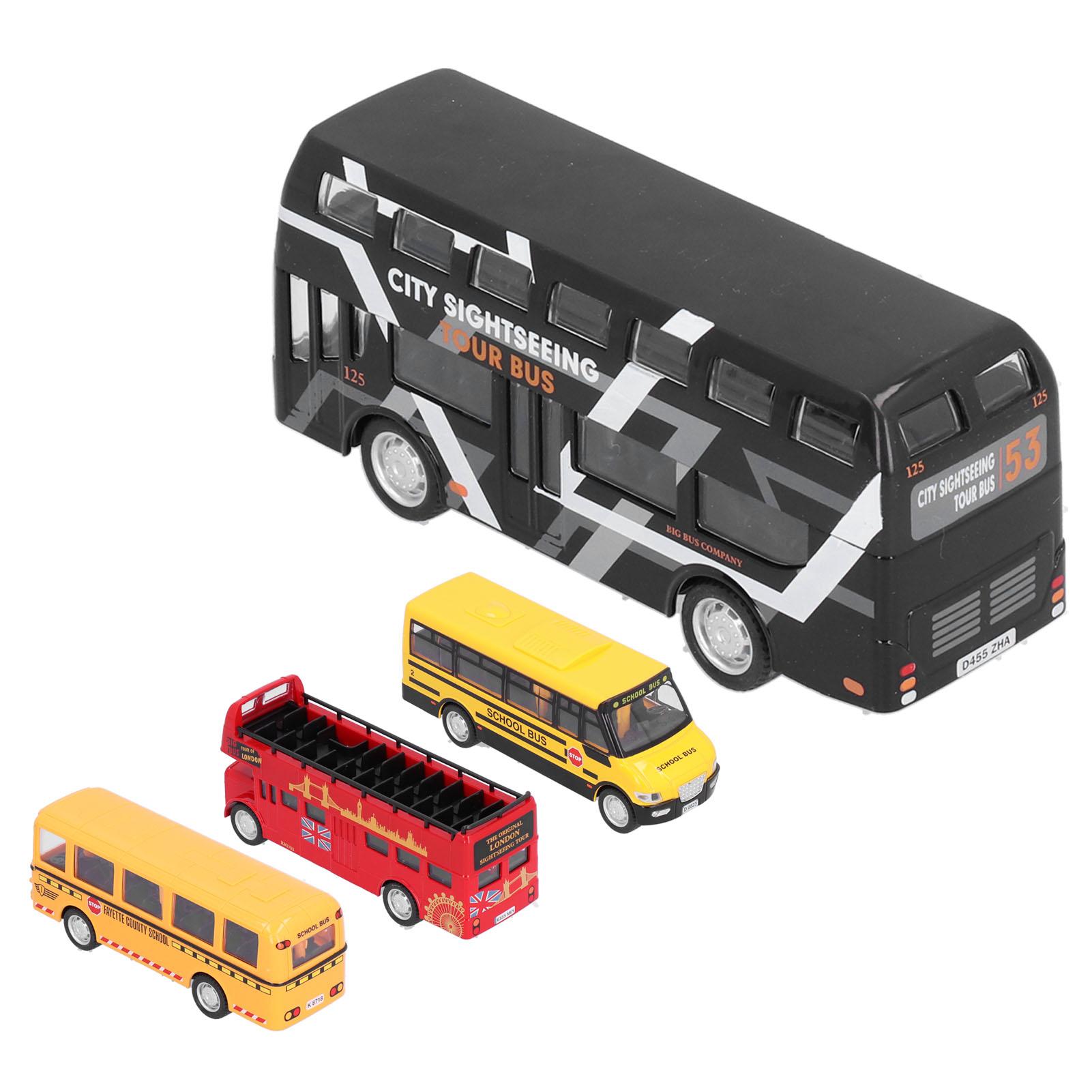 Bus Model PullBack Vehicle Collection Decoration Toy for Children 3 Years Old(4pcs )
Bus Model PullBack Vehicle Collection Decoration Toy for Children 3 Years Old(4pcs )
