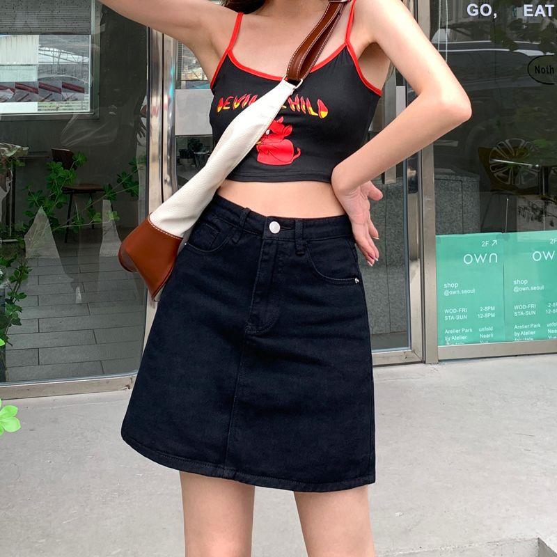 Elastic High-Waist A-Line Denim Skirt for Women - 2026 Spring/Summer Collection XL
Elastic High-Waist A-Line Denim Skirt for Women - 2026 Spring/Summer Collection XL