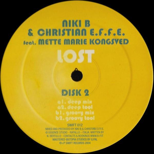 12inch Record NIKI B & CHRISTIAN E.F.F.E., METTE - Lost (Disk 2) SWIFT012 Swift Records 2004 Greece Dance & Electronica Used
12inch Record NIKI B & CHRISTIAN E.F.F.E., METTE - Lost (Disk 2) SWIFT012 Swift Records 2004 Greece Dance & Electronica Used