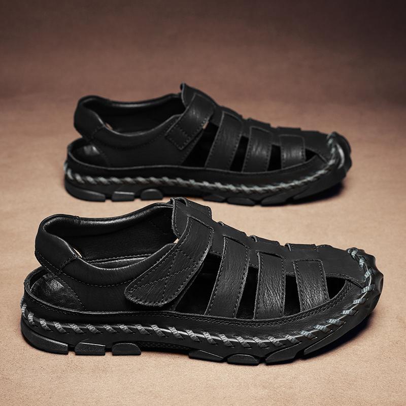 High Quality Men s Comfortable Leather Hand Sewn Casual Sandals for Summer New Men s Breathable and Non Slip Roman Beach Shoes 48 чёрный
High Quality Men s Comfortable Leather Hand Sewn Casual Sandals for Summer New Men s Breathable and Non Slip Roman Beach Shoes 48 чёрный